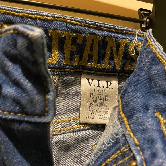 NWT VIP Girls Painter Jeans - Picture 4 of 6